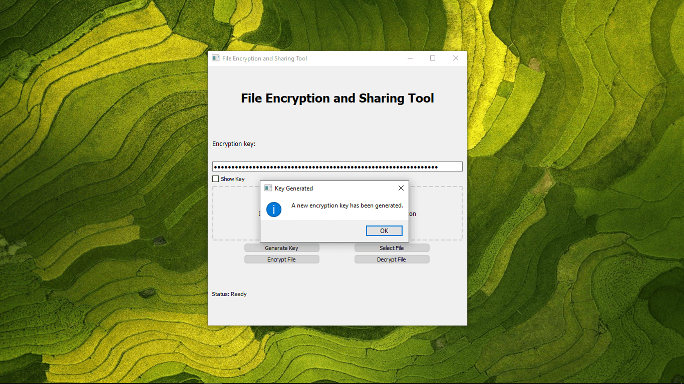 File Encryption and Sharing Tool
